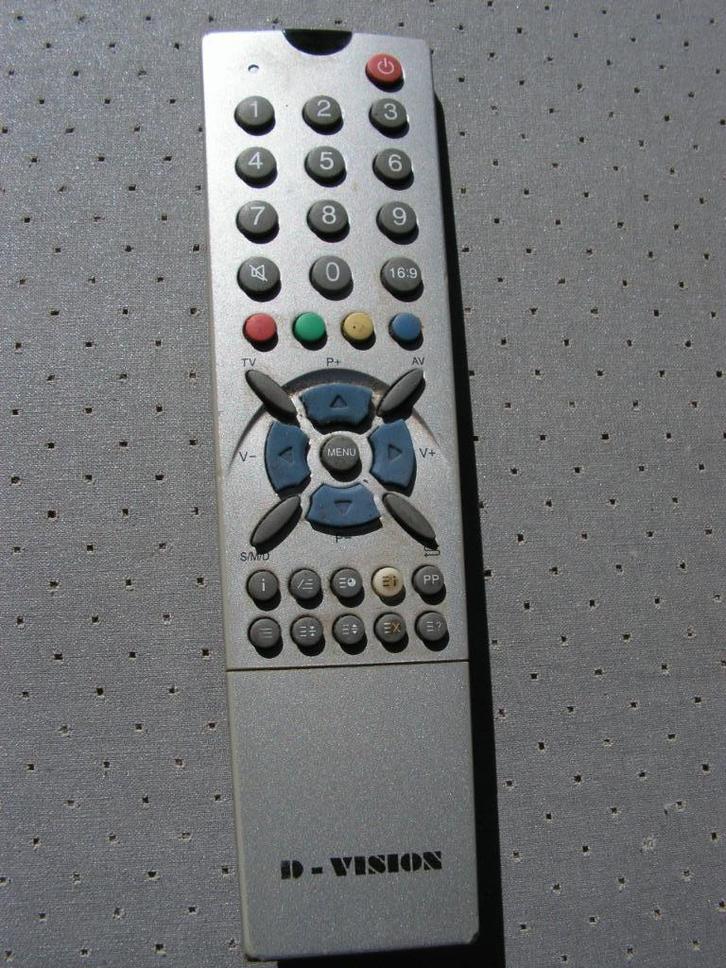 Afstandsbediening D-Vision., Audio, Tv en Foto, Afstandsbedieningen, Gebruikt, Ophalen of Verzenden