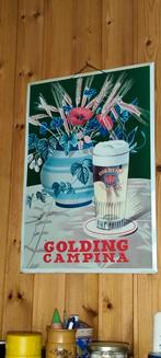 Reclame paneel holding campina, Ophalen, Gebruikt