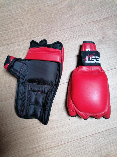 gants Qwan Ki Do taille S enfants tb etat++ unisexe++ gants, Sport en Fitness, Vechtsporten en Zelfverdediging, Zo goed als nieuw