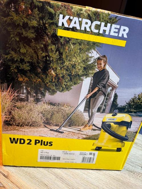 Kärcher WD 2 PLUS - nieuw in de doos, Elektronische apparatuur, Stofzuigers, Nieuw, Stofzuiger, Reservoir, Ophalen of Verzenden
