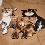 wollen dekentje, Ophalen