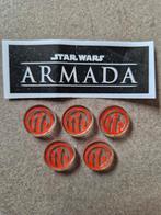 Star Wars Armada 5 jetons Escadron Acrylic Squadron  FFG, Collections, Envoi, Neuf, Jeu