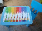Tafel met stoel plus onderlegger, Ophalen, Zo goed als nieuw, Stoel