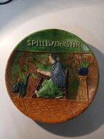 Vlaams aardewerk sint niklaas bord spellewerkster, Ophalen