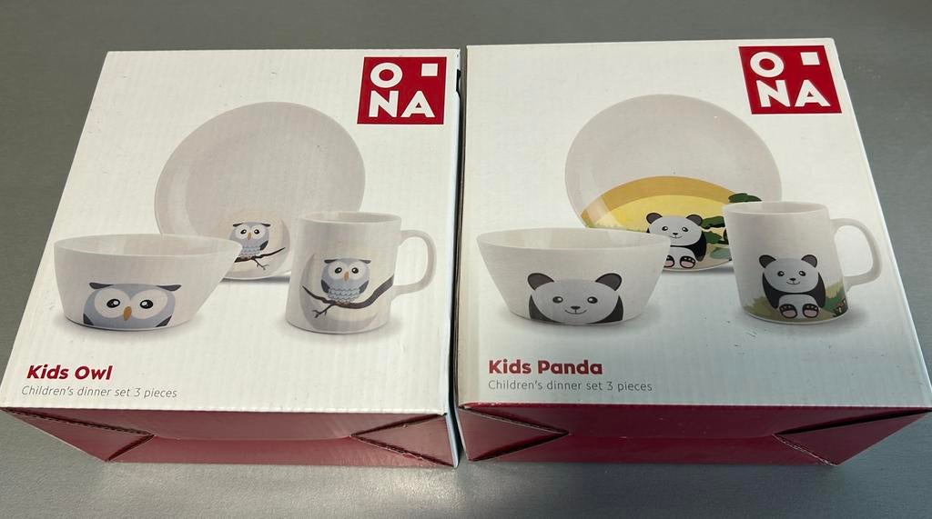 Kinderservies ONA, Ophalen, Nieuw