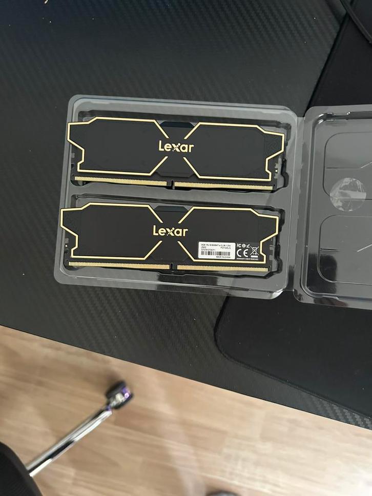 Zo Goed Als Nieuw: Lexar THOR OC DDR5 RAM - 16GB Kit6000 MHz, Computers en Software, RAM geheugen, DDR5, Ophalen