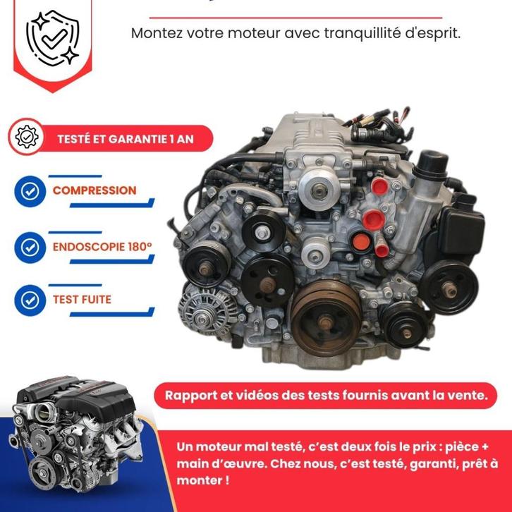 Moteur complet mercedes classe e cls 55 amg cls55, Autos : Pièces & Accessoires, Moteurs & Accessoires, Mercedes-Benz, Neuf, Enlèvement ou Envoi