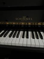 Piano Schimmel zwart met bank, Muziek en Instrumenten, Ophalen, Zwart, Zo goed als nieuw, Piano