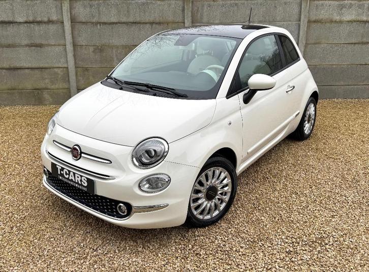 Fiat 500 1.2 benzine 3.900km / Nieuwstaat, Autos, Fiat, Entreprise, Achat, Bluetooth, Essence, Euro 6, Blanc, Enlèvement