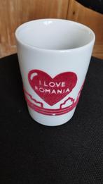 MOK - kopje - Roemenië - Romania, Verzenden, Zo goed als nieuw, Porselein, Kop en/of schotel