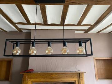 luminaire, Maison & Meubles, Enlèvement, Comme neuf, Métal, Industriel