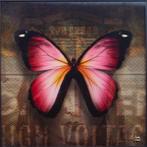 Papillon 3 by James Chiew, Antiek en Kunst, Kunst | Schilderijen | Modern, Ophalen of Verzenden