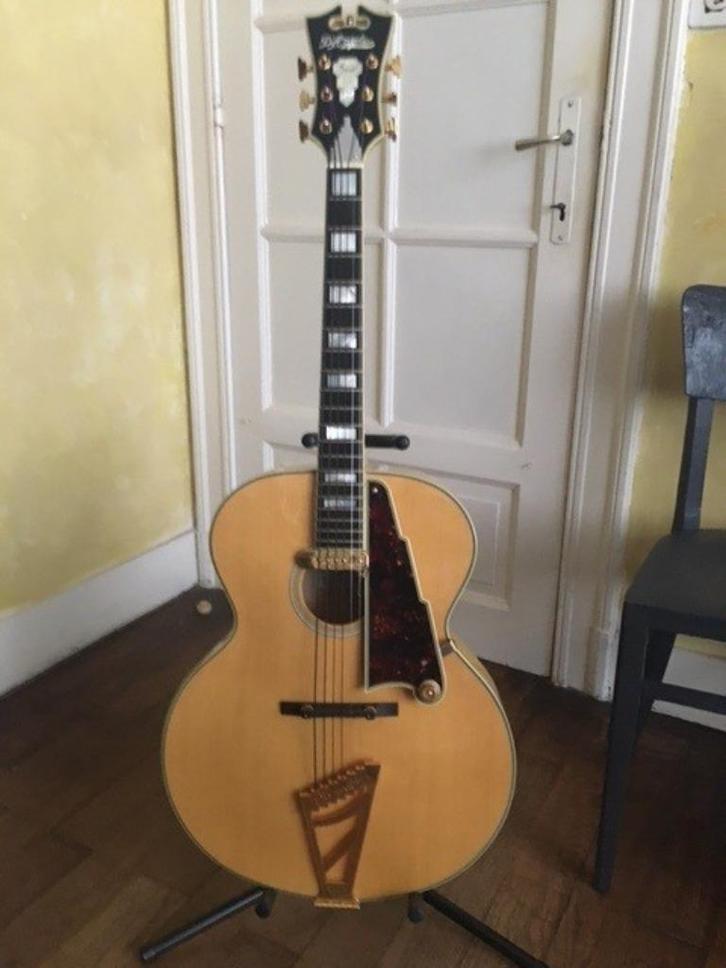 D'Angelico Excel 63, Muziek en Instrumenten, Snaarinstrumenten | Gitaren | Akoestisch, Zo goed als nieuw, Overige typen, Met (piezo-)element