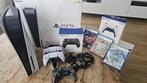 PlayStation 5 Disc Edition + extra's – Zo goed als nieuw!, Ophalen of Verzenden, Zo goed als nieuw, Playstation 5