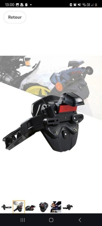 Support plaque d immatriculation d origine yamaha mt07, Enlèvement ou Envoi