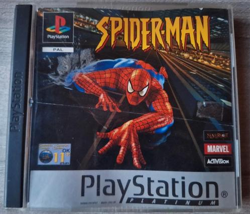 🔴 PS1 Spider-Man  ✔️ VERKOCHT 15€, Games en Spelcomputers, Games | Sony PlayStation 1, Gebruikt, Ophalen of Verzenden