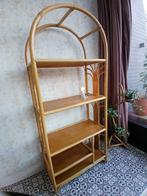 Vintage Rotan/bamboe rek/boekenkast, Ophalen, Gebruikt