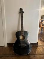 Greg Bennet Akoestische gitaar, zwart, nauwlijks gebruikt, Muziek en Instrumenten, Ophalen, Zo goed als nieuw, Klassieke of Spaanse gitaar