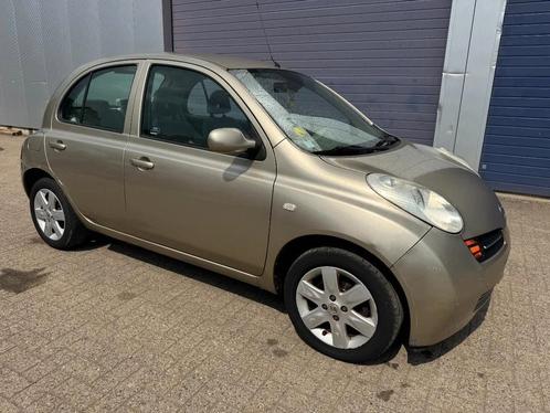 Nissan Micra *PETROL-ESSENCE-AIRCO* (bj 2004), Auto's, Nissan, Bedrijf, Te koop, Micra, Airconditioning, Benzine, Berline, 5 deurs