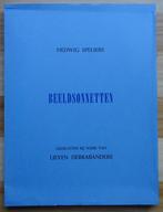 Beeldsonnetten, Hedwig Speliers, Comme neuf, Autres sujets/thèmes, Enlèvement ou Envoi