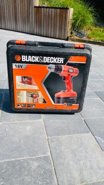 black & decker epc 18 boormachine beschikbaar voor biedingen