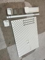 IKEA SKÅDIS pegboard combination, white 7656 cm, Enlèvement, Utilisé