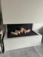 Kombifire open haard combinatie gas en houtgestookt, Huis en Inrichting, Haarden, Ophalen, Zo goed als nieuw, Inbouwhaard, Overige soorten