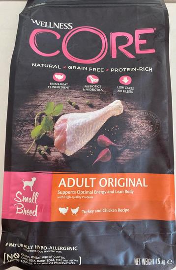 Core Wellness  Poulet Dinde small - breed 1.5kg beschikbaar voor biedingen