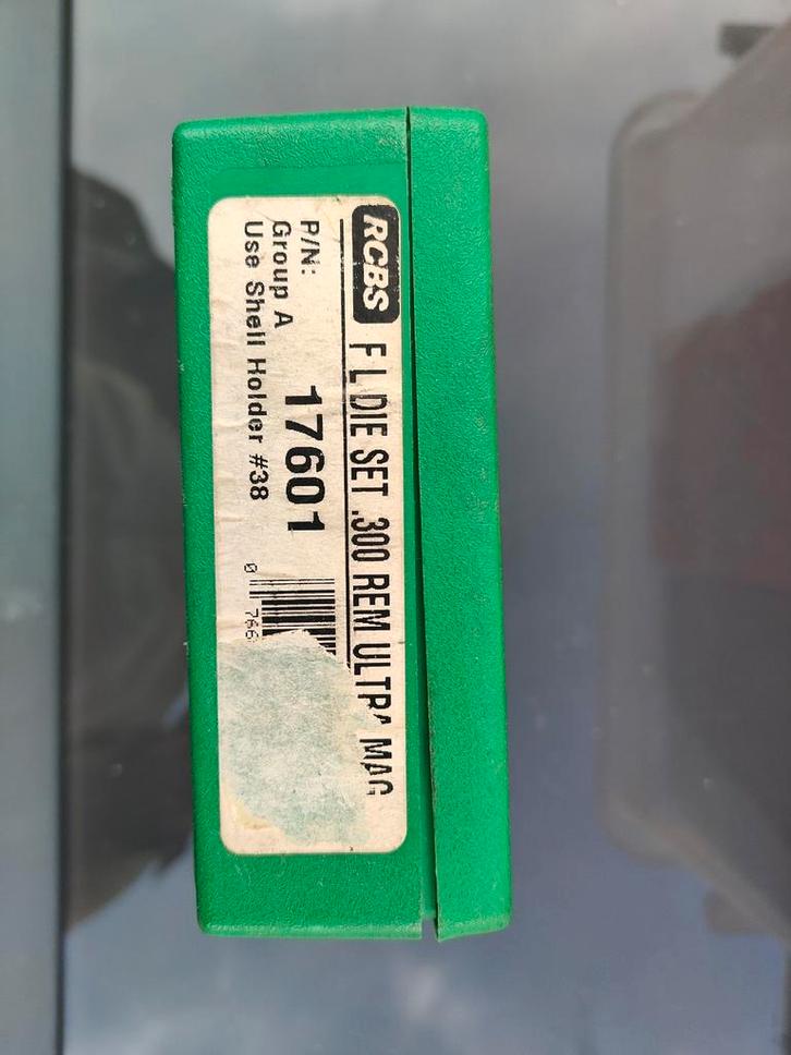 RCBS - Reloading Dies - Diverse maten, Doe-het-zelf en Bouw, Gereedschap | Machine-onderdelen en Toebehoren, Zo goed als nieuw