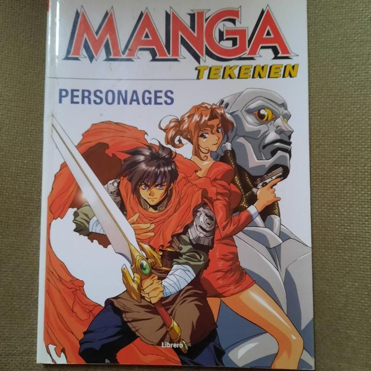 MANGA TEKENEN - personages , Boeken, Hobby en Vrije tijd, Tekenen en Schilderen, Ophalen of Verzenden