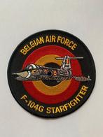 Badge F-104G Starfighter Belgian Air Force, Verzamelen, Militaria | Algemeen, Ophalen of Verzenden, Luchtmacht, Embleem of Badge