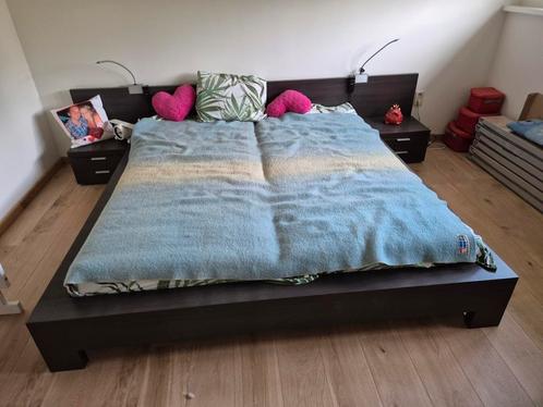 2 persoons bed, Huis en Inrichting, Slaapkamer | Complete slaapkamers, Zo goed als nieuw, Ophalen