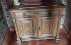 Massief eiken dressoir – neorenaissance-stijl met leeuwenkop, Ophalen