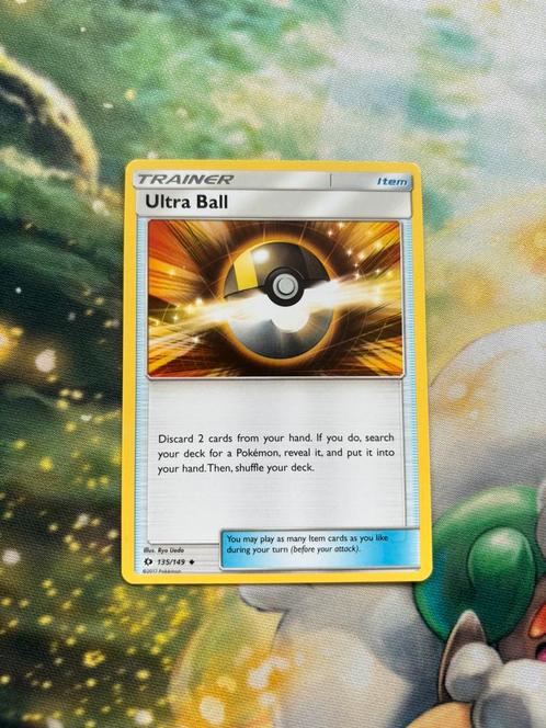 Pokémon Ultra Ball(135/149) Sun & Moon, Hobby en Vrije tijd, Verzamelkaartspellen | Pokémon, Zo goed als nieuw, Boosterbox, Ophalen of Verzenden