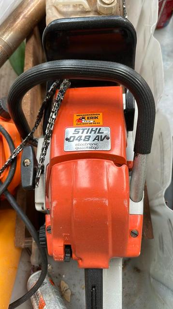 Stihl 048 AV electronic quicstop, Tuin en Terras, Ophalen, Gebruikt, Benzine, Stihl