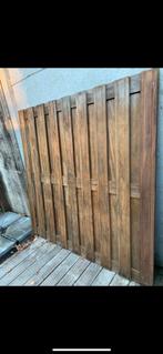 Tuinscherm hardhout, Tuin en Terras, Ophalen