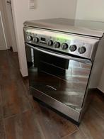 Ariston C659 BX INOX fornuis: 5-pits gas- en bi-power-oven, Elektronische apparatuur, Fornuizen, Ophalen, Gebruikt, Tussenbouw