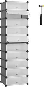 Schoenenkast met 10 vakken | GRATIS LEVERING, -, Verzenden, SONGMICS, -