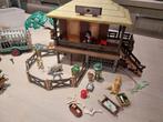 Safari hut en jeep playmobil, Ophalen of Verzenden, Zo goed als nieuw