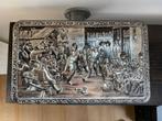 Teniers trommel blik met voorstelling, Antiek en Kunst, Ophalen of Verzenden