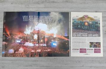 Tomorrowland 2013 - krant en dubbelzijdige poster beschikbaar voor biedingen