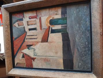 Schilderij op plaat beschikbaar voor biedingen