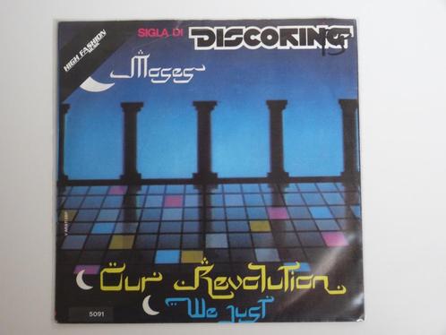Moses We Just   Our Revolution 7" 1985, Cd's en Dvd's, Vinyl Singles, Gebruikt, Single, Pop, 7 inch, Ophalen of Verzenden