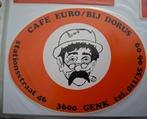 F; sticker café Euro bij Dorus in Genk, Ophalen of Verzenden, Zo goed als nieuw, Film, Tv of Omroep