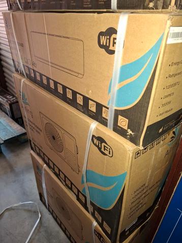 Nieuwe modellen zuinige airconditioners airco A++ wifi +  beschikbaar voor biedingen