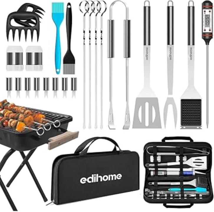 Barbecueset barbecuegereedschap GRATIS LEVERING, Tuin en Terras, Houtskoolbarbecues, Nieuw, Met accessoires, Verzenden