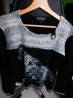 Pull fantaisie noir ,blanc et gris T: 3 = M, Vêtements | Femmes, Pulls & Gilets, Enlèvement ou Envoi, Neuf, Taille 38/40 (M), Autres couleurs