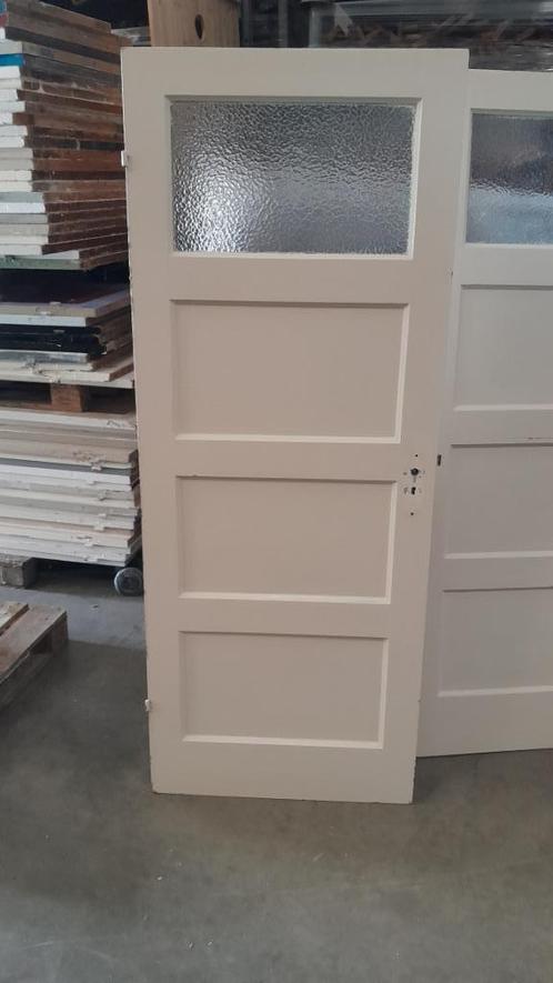 Paneeldeuren '30er en '50er jaren, Doe-het-zelf en Bouw, Deuren en Vliegenramen, Gebruikt, Binnendeur, 200 tot 215 cm, Minder dan 80 cm