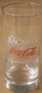 Coca Cola glas Ron Bacardi & Coca-Cola A MELANGER ABSOLUMENT, Nieuw, Ophalen of Verzenden