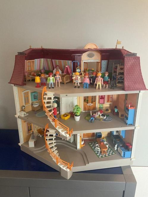 Herenhuis playmobil, Kinderen en Baby's, Speelgoed | Playmobil, Zo goed als nieuw, Complete set, Ophalen